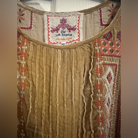 Johnny Was Los Angeles Izzy Pin tuck Poncho Sz XS (oversized to L) - Picture 3 of 9